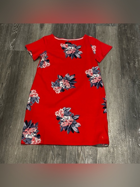 Joules Dresses & Skirts - Joules Red Floral Midi Dress